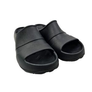 Sperry Unisex Float Slip-on Slide Flat Sandals Black Size 6M 8W Lightweight